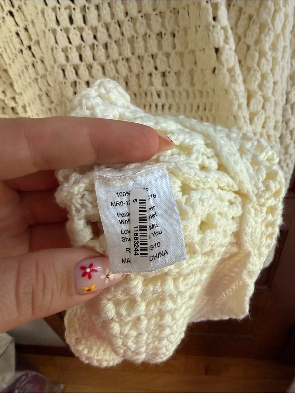 SHOW ME YOUR MUMU PAULA CROCHET PULLOVER - Picture 5 of 7